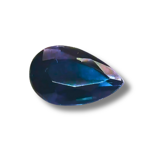 1.61 Cts Natural Blue Sapphire Pear Cut